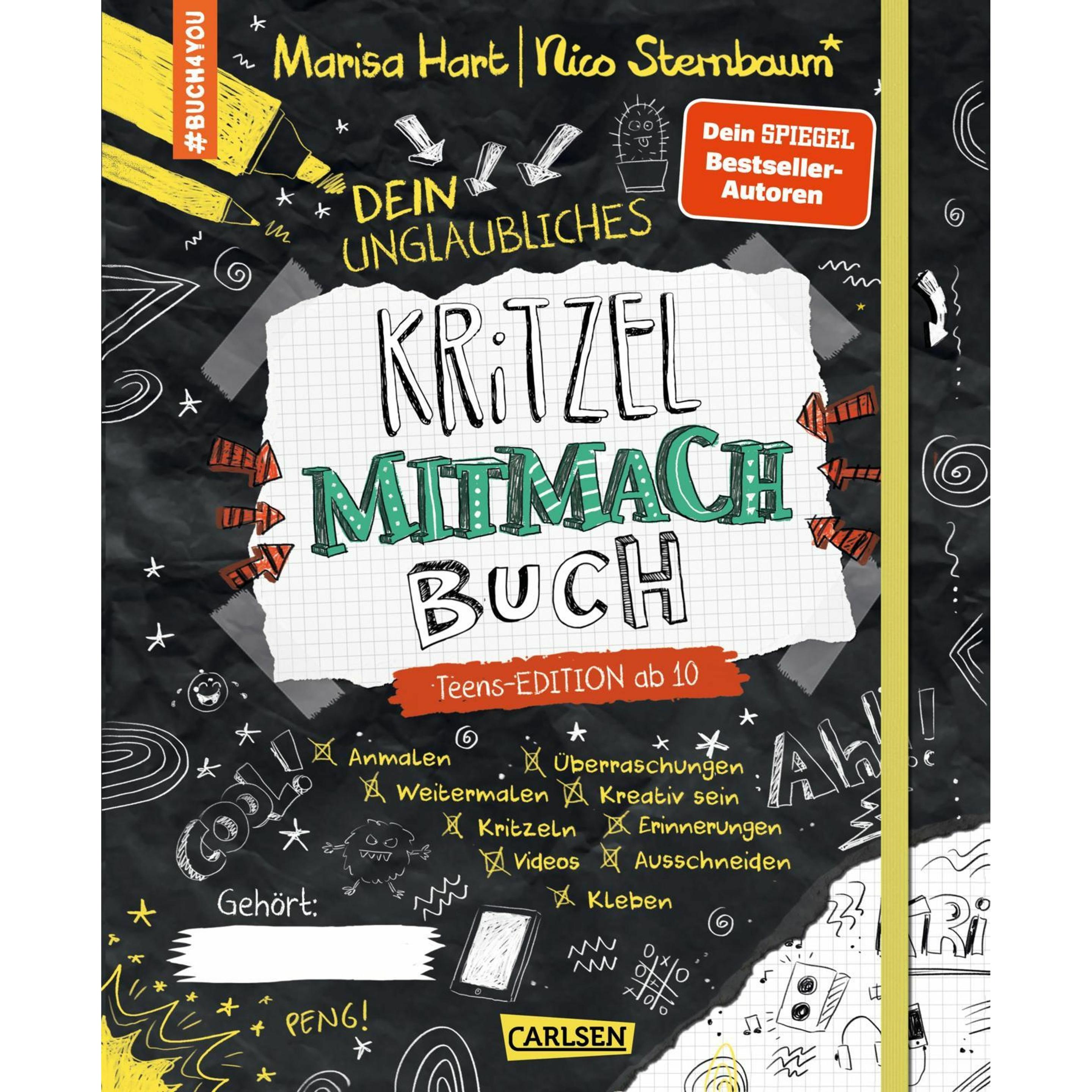 Thumbnail - #buch4you: Dein unglaubliches Kritzel-Mitmach-Buch, Kinderbücher von Nico Sternbaum