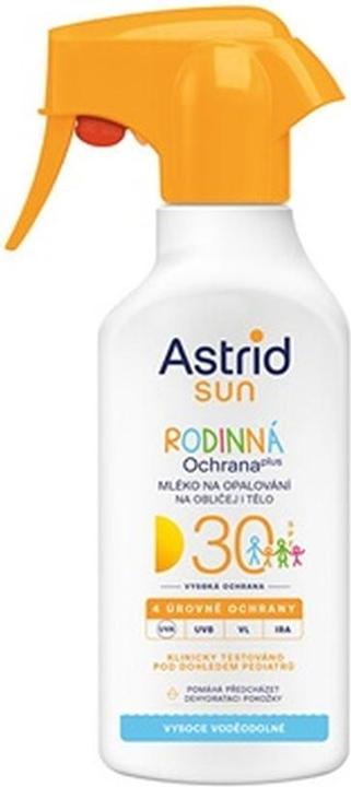 Astrid Family lotion in spray for tanning spray SPF 30 Sun 270 ml (Sonnenspray, SPF 30, 270 ml)