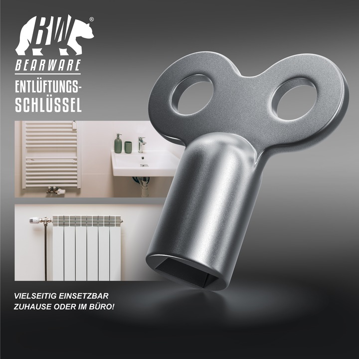 Produktbild Bearware Heizungsentlüftungsschlüssel Set
