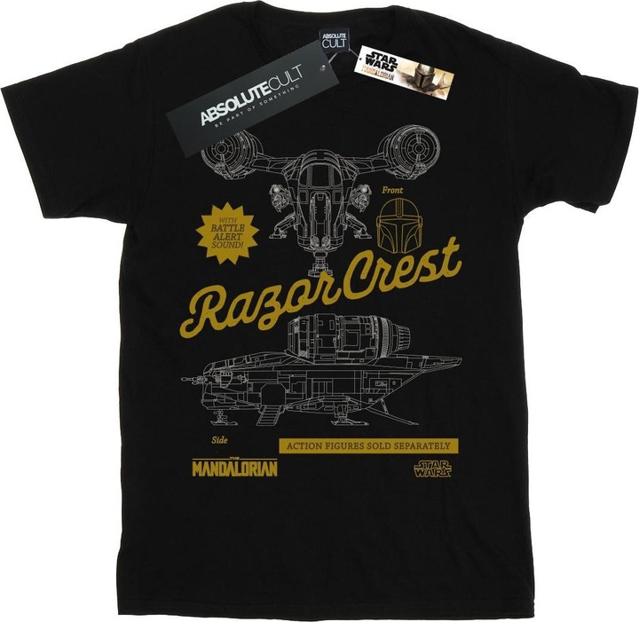 Produktbild Star Wars The Mandalorian The Razor Crest TShirt (S)