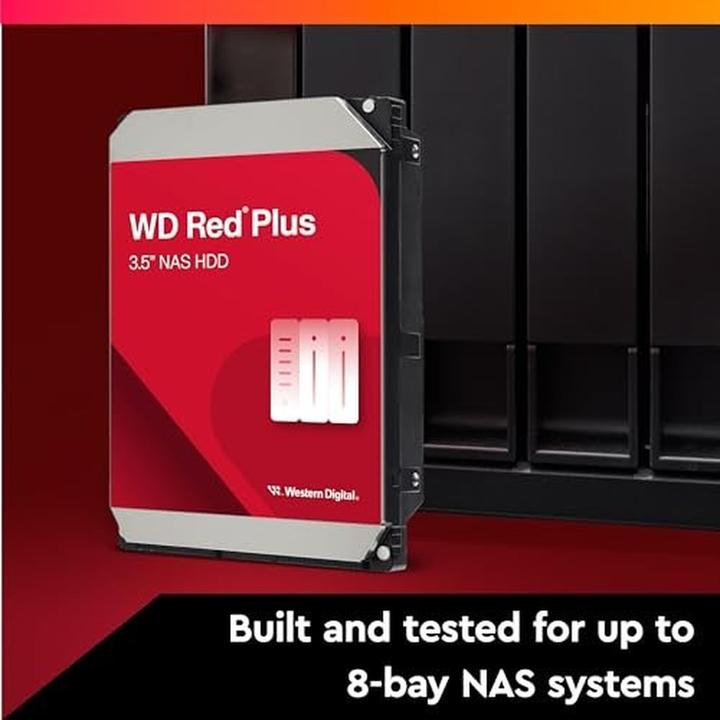 Image du produit WD Red Plus WD80EFPX (8 To, 3.5")