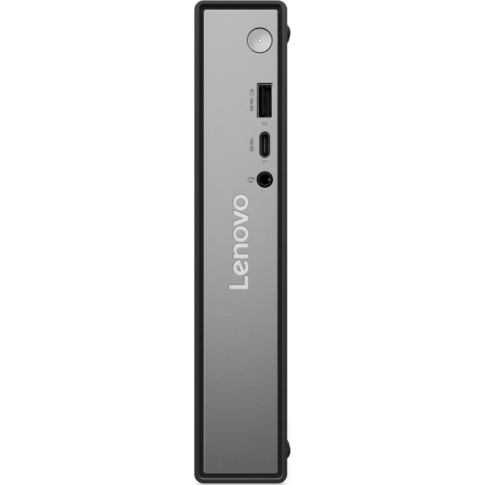Lenovo ThinkCentre neo 50q (512 GB, 16 GB, Snapdragon X X1-26-100), PC, Schwarz