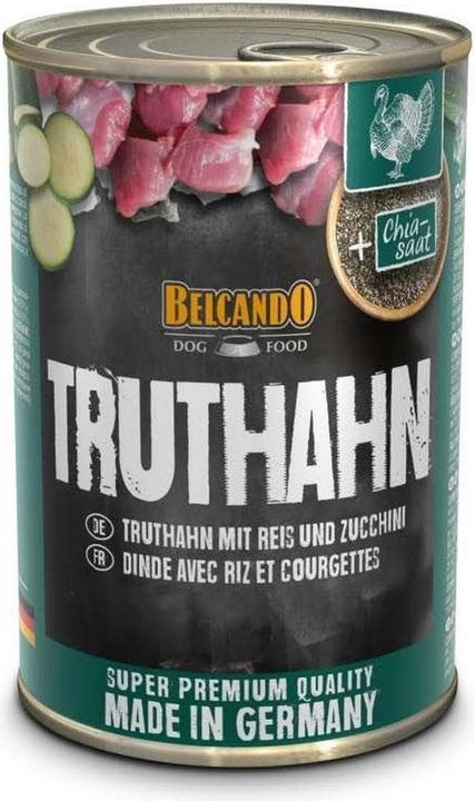 Belcando Nassfutter Truthahn mit Reis & Zucchini, 400g