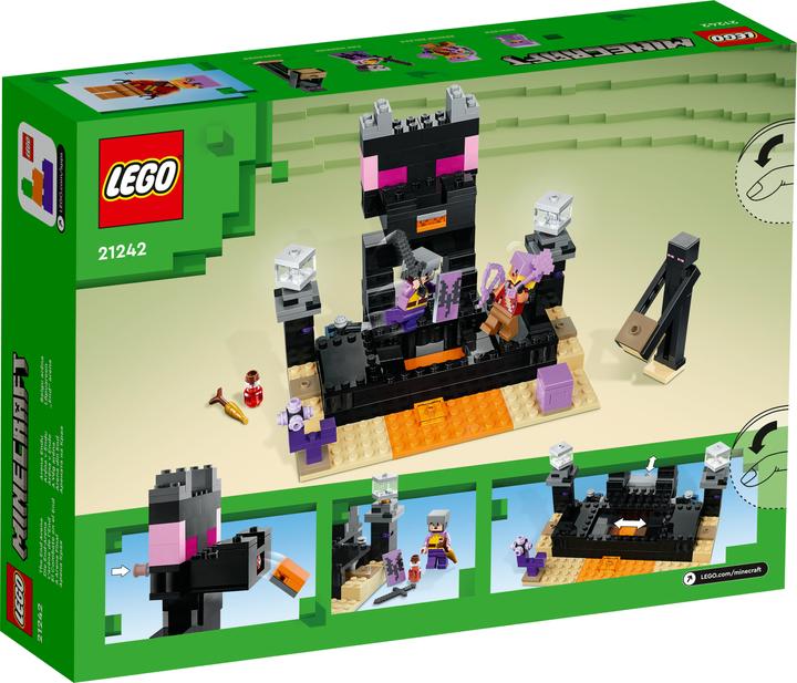 Produktbild LEGO Die End-Arena (21242, LEGO Minecraft)
