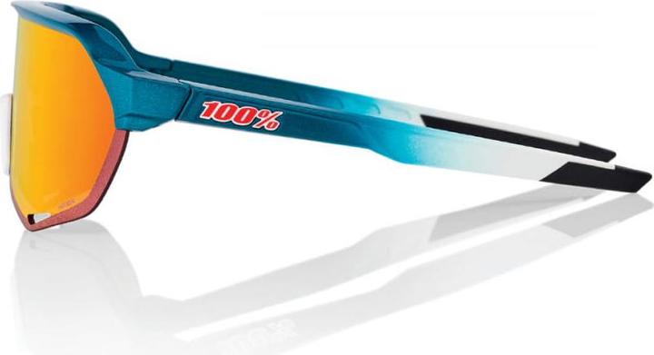 Produktbild 100% Brille S2 (Weiss, Hiper Red)