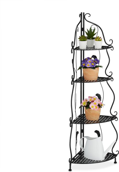 Actual product image Relaxdays Corner shelf (30 x 30 x 113 cm)