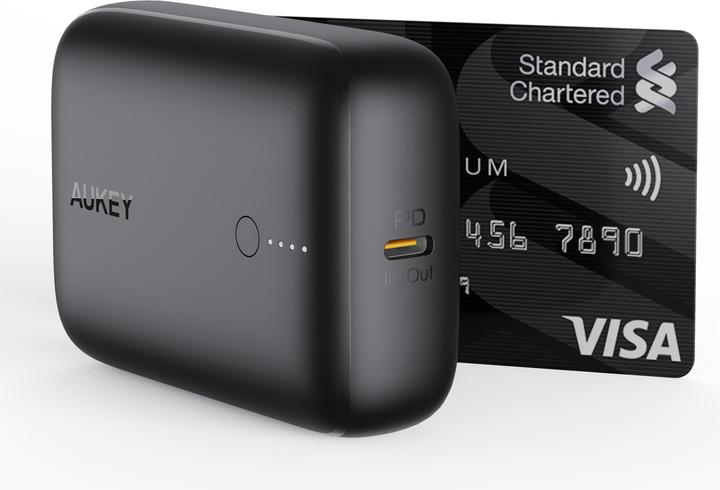 Actual product image Aukey Basix Mini (10000 mAh, 22.50 W, 37 Wh)