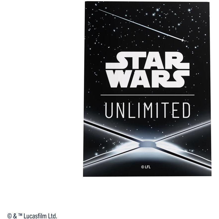 Gamegenic Star Wars Unlimited Premium Art Sleeves - Card Back Black (Einzelartikel)