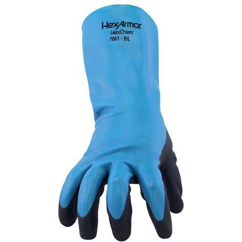 Thumbnail - HexArmor, Schutzhandschuhe, HexChem 7061 6070607 Polyamid, Polyester Schnittschutzhandschuh Grösse ( (7)
