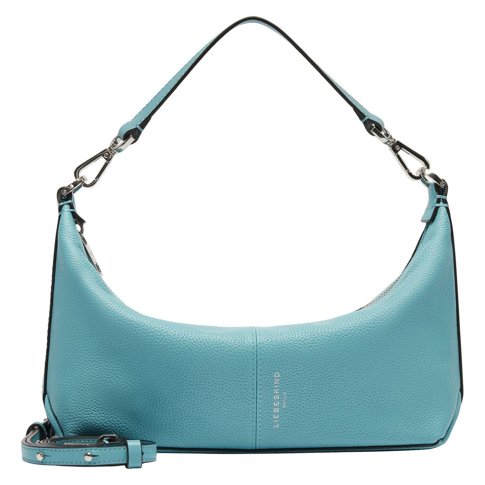 Liebeskind Berlin, Damen, Handtasche, Paris 4 Small Pebble Hobo, Blau
