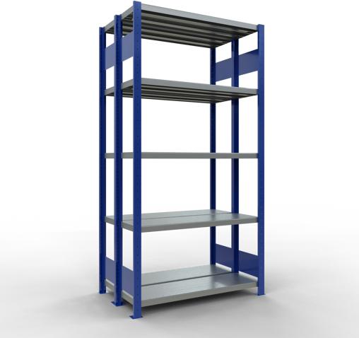 Actual product image Schulte Lagertechnik Double basic shelf MULTIplus250