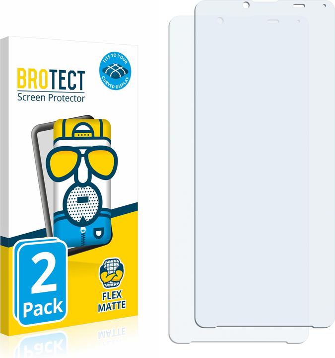 Immagine prodotto BROTECT Full-Cover Pellicola Opaca (2 Pezzo/i, Sony Xperia 10 IV)
