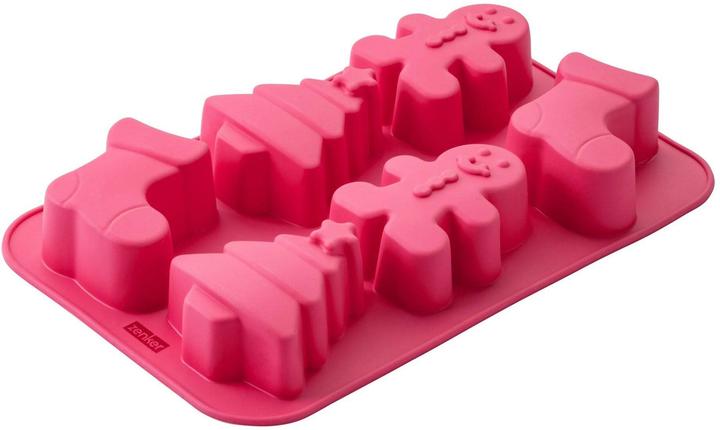 Image du produit Zenker Silikon-Mini-Backform Weihnachten
