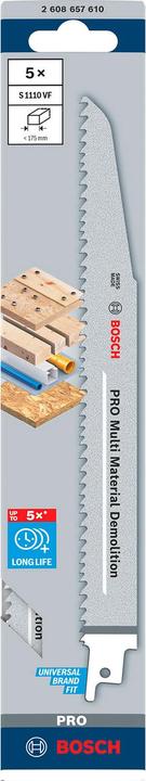 Produktbild Bosch Professional Zubehör PRO Multi Material Demolition S1110VF