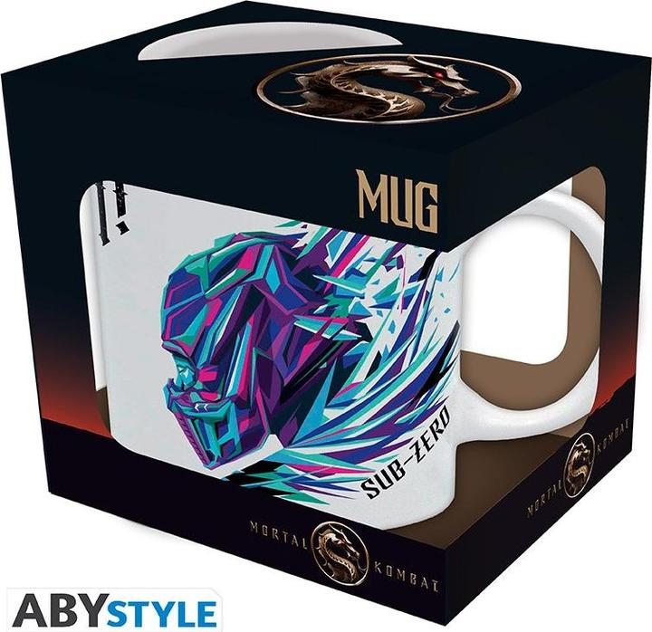 Image du produit ABYstyle Mortal Kombat - Tazza 320ml Subli : Scorpion vs Sub-Zero (320 ml, 2 x)