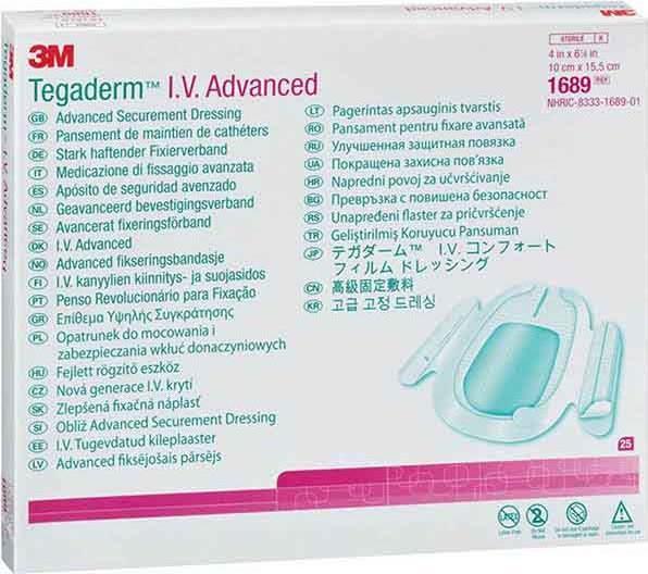 Produktbild 3M TEGADERM IV Advanced 10x15.5cm 25 (25 x)
