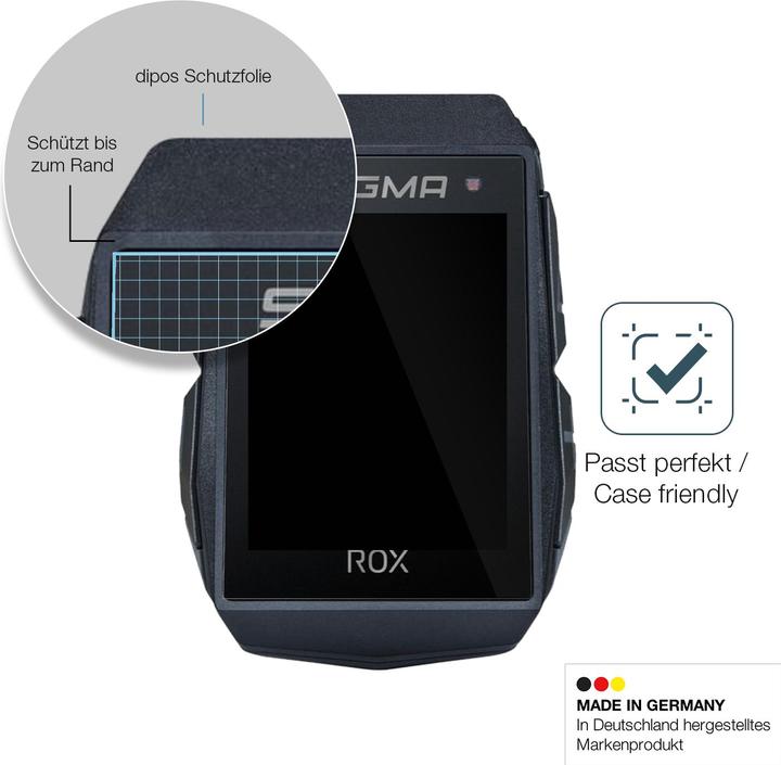 Actual product image Dipos Anti-Shock Screen Protector Clear