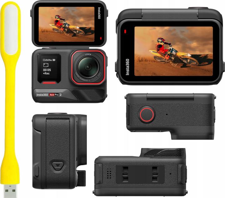 Image du produit Insta360 Ace Pro 2 Dual Batterie Bundle (30p, Bluetooth, WiFi)