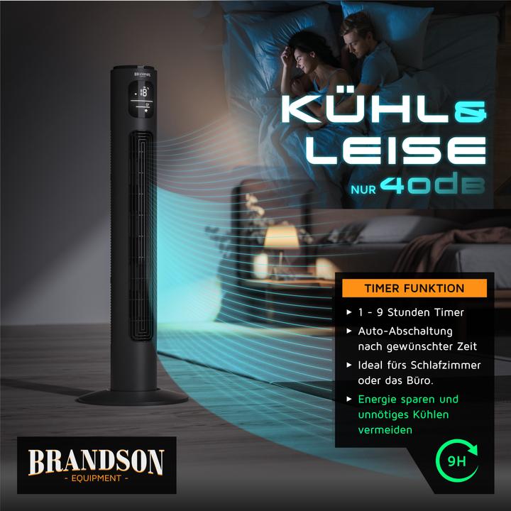 Actual product image Brandson Tower fan (52 dB)