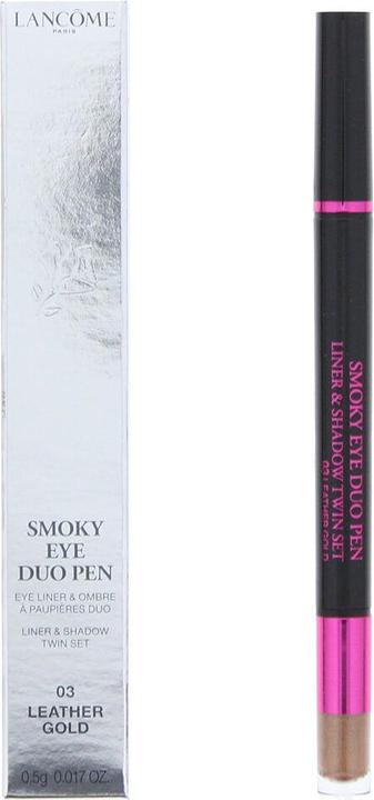 Actual product image Lancôme Lancome Smoky Eye Duo Pen Liner & Shadow Twin Set 0.5g 03 Leather Gold (03 Leather Gold)