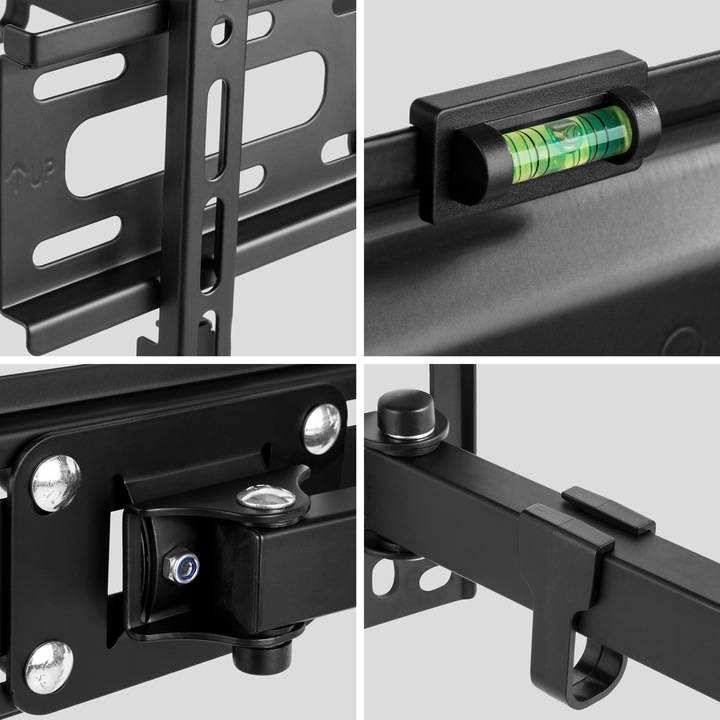 Produktbild tectake TVWandhalterung (Wand, 55", 50 kg)