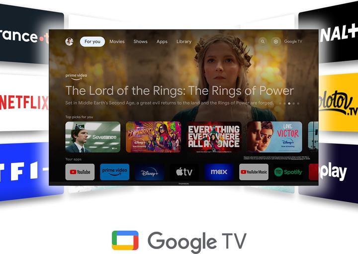 Thomson 55QG6C14 QLed Plus 55' Smart TV (55", QLED, 4K, 2023)