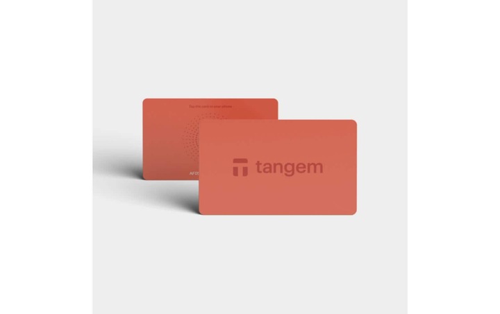 Actual product image Tangem 2.0 - 3 Card Set - Vivid (Bitcoin, Others)