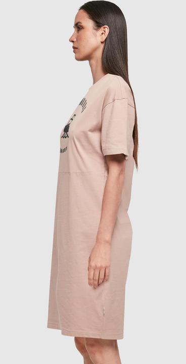 Actual product image Merchcode Ladies Hamburg Organic Oversized Slit Tee Dress - 118843 (4XL)