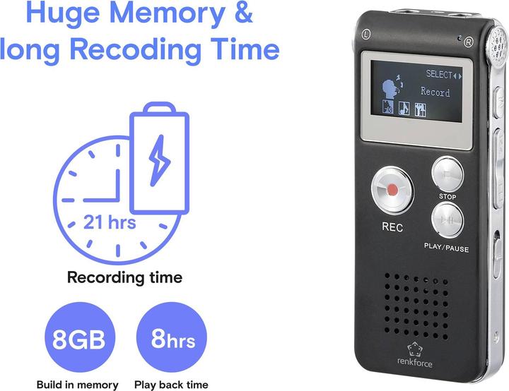 Actual product image Renkforce RF-DVR-L169 (8 GB)