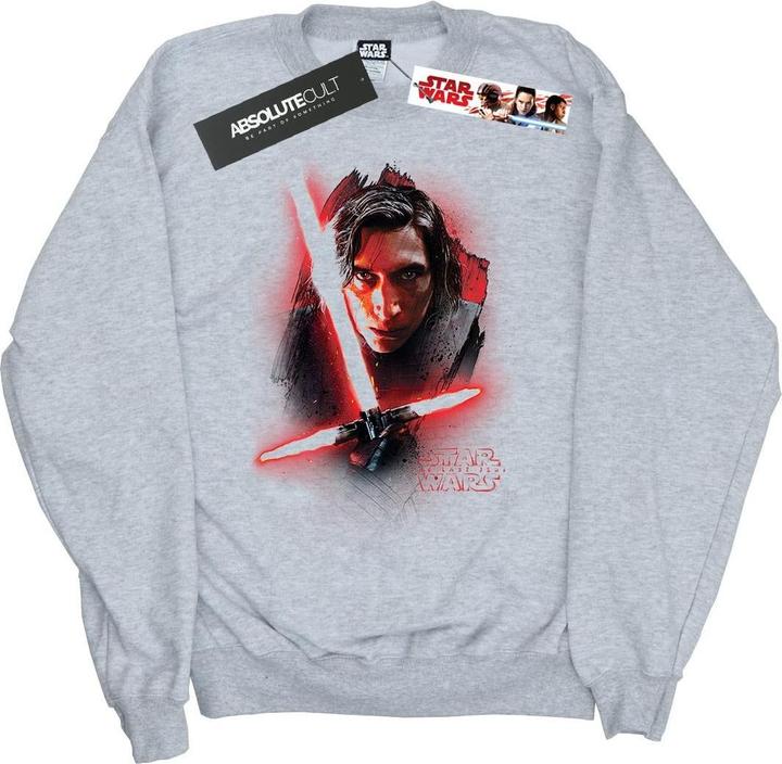 Produktbild Star Wars The Last Jedi Kylo Ren Brushed Sweatshirt Mädchen (152, 158)