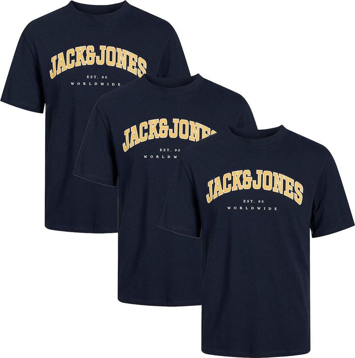Immagine prodotto Jack & Jones 3er Pack Caleb Varsity T-Shirt (XL)