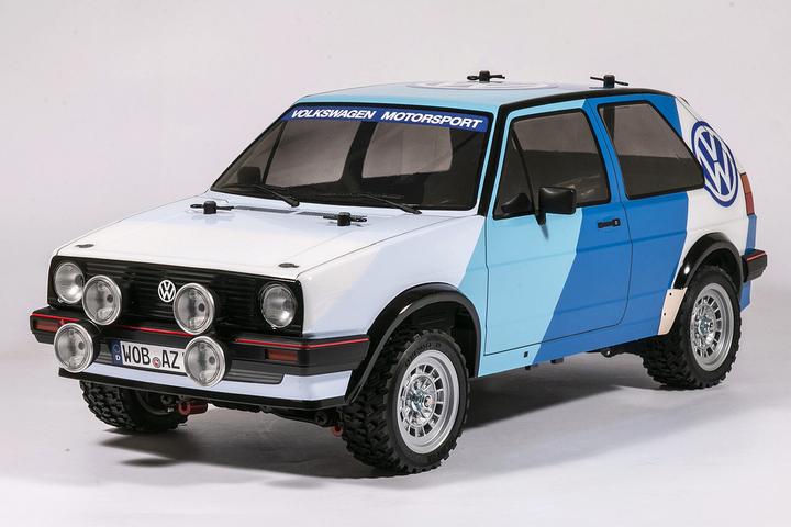 Actual product image Tamiya 1:10 RC VW Golf Mk2 Gti 16V Rally MF-01X (Kit)