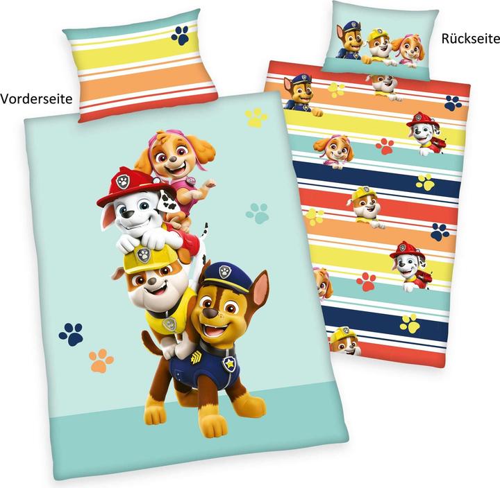 Herding Paw Patrol (Bedding set, 60 x 40 cm, 100 x 135 cm)