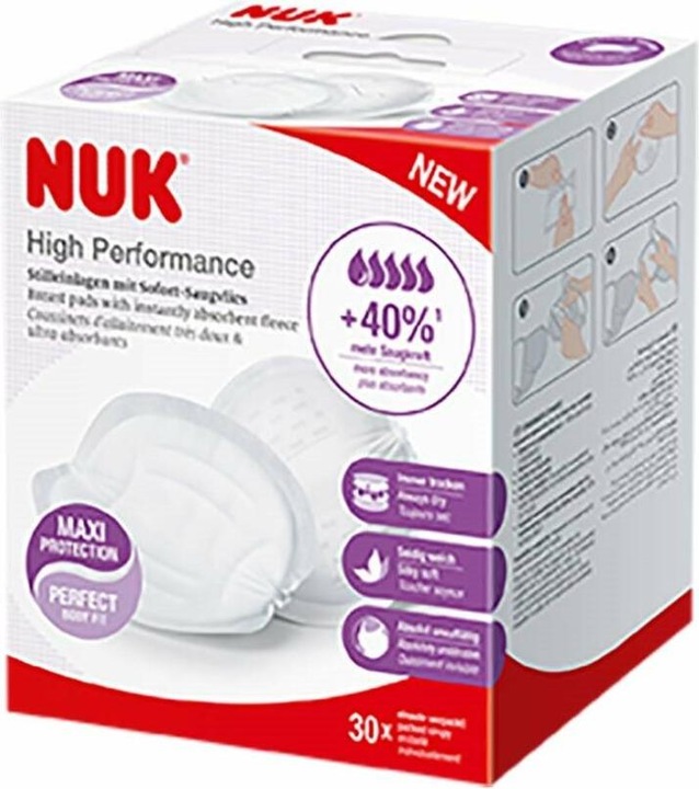 NUK Assorbenti per l'allattamento ad alte prestazioni 30 pz.10252134 (30 x)