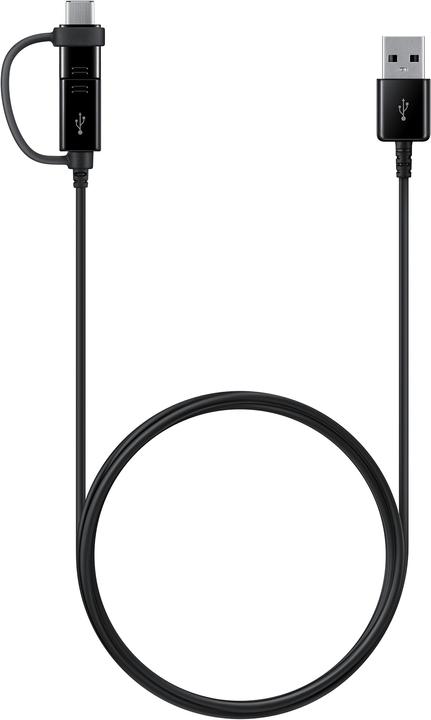 Actual product image Samsung Dual car quick charger 2x 15W incl. 2-in-1 data cable
