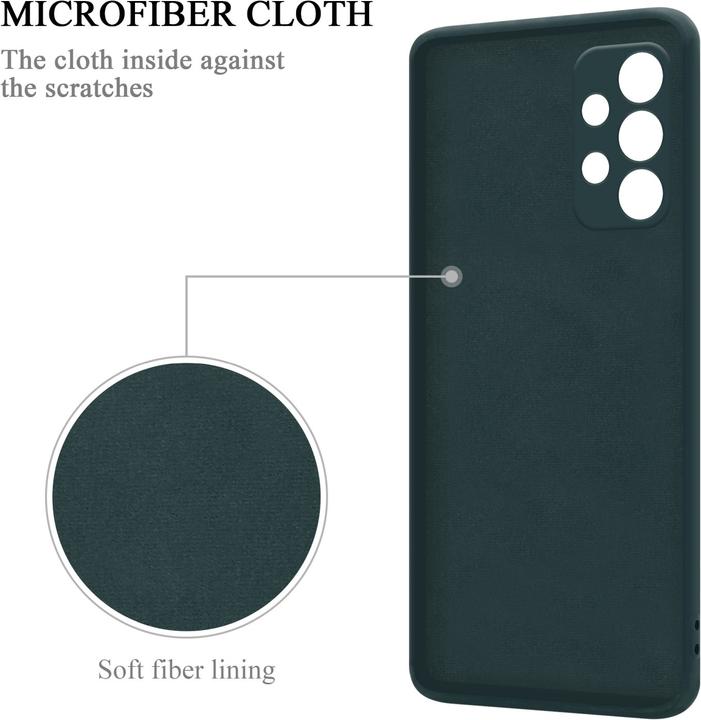 Produktbild Cadorabo TPU Liquid Ring Silicone Case Hülle für Samsung Galaxy A53 5G (Samsung Galaxy A53 5G)