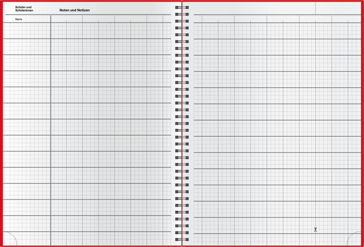 Image du produit Cahier de cours (A4, Règle spéciale, Couverture rigide)