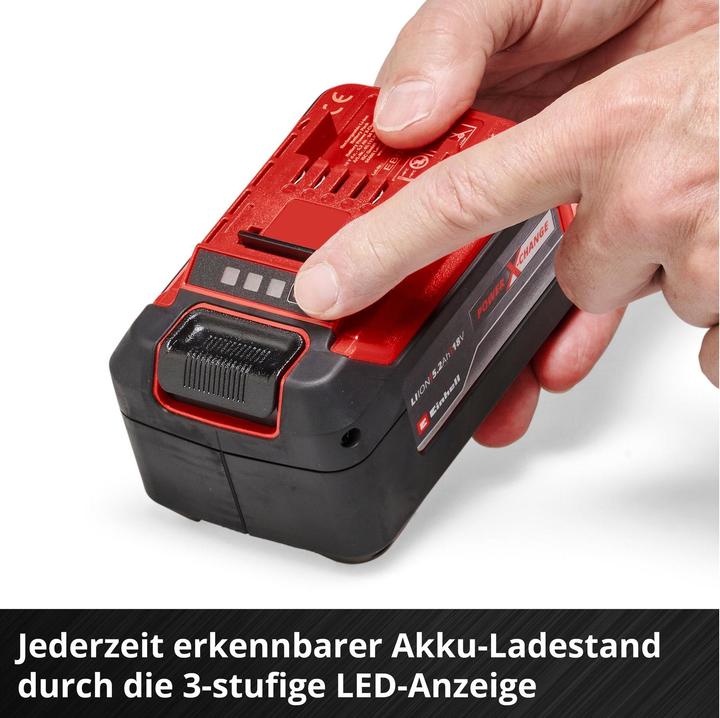 Actual product image Einhell Power XChange starter kit 18V5.2Ah battery and charger (18 V)
