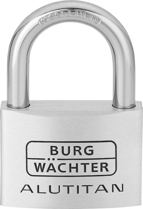 Produktbild Burg Wächter Vorhängeschlösser 770 Alutitan