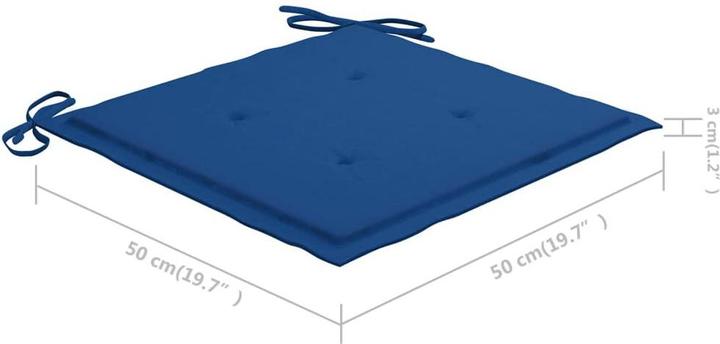 Produktbild vidaXL Gartenstuhl mit Teetisch