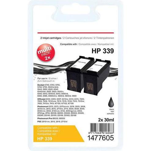 Office Depot, Cartucce, Cartuccia d'inchiostro compatibile HP 339 C8767E Nero (FC)