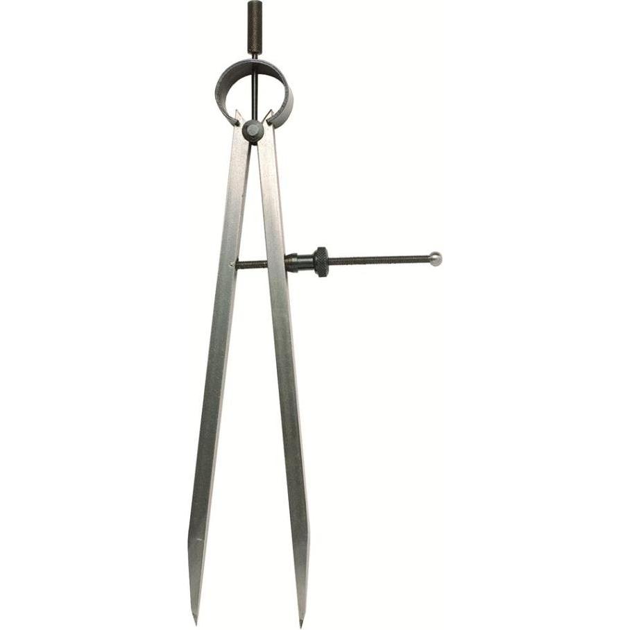 mib, Strumento per incidere, 04053001 Lineal 150 mm mit Feder und Stellschraube