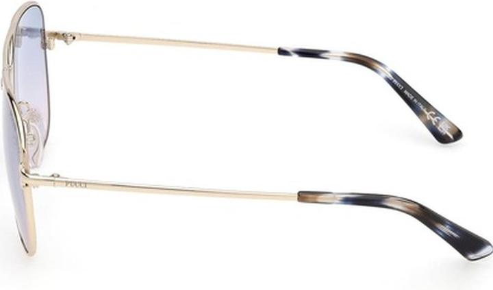 Produktbild Emilio Pucci Pucci EP0229 32W Shiny Pale Gold Women's Sunglasses