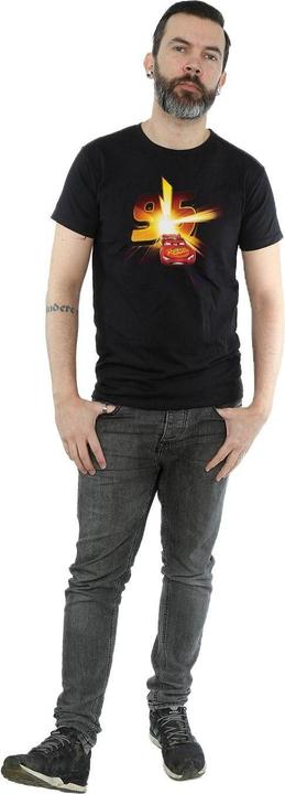 Immagine prodotto Disney Cars Lightning McQueen Burst Maglietta Uomo (M)