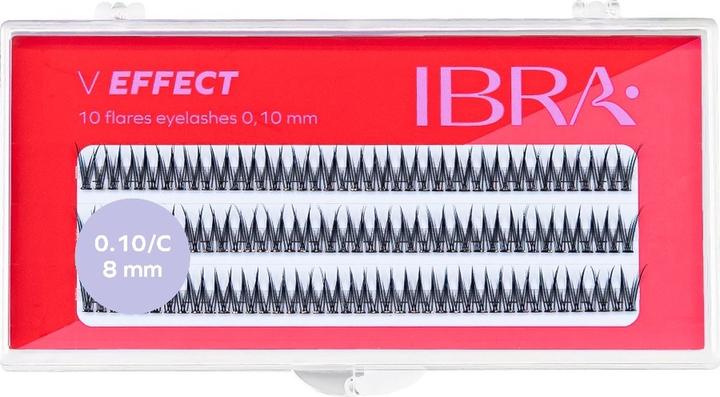 Actual product image Ibra KĘPKI V EFFECT C 0.10 - 8 mm (Artificial eyelashes)