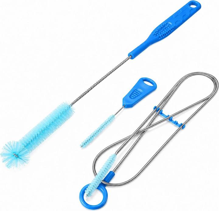 Novidarte Wassertank Reinigungsset – Bürstenset für Schläuche & Flaschen (3 pcs.)