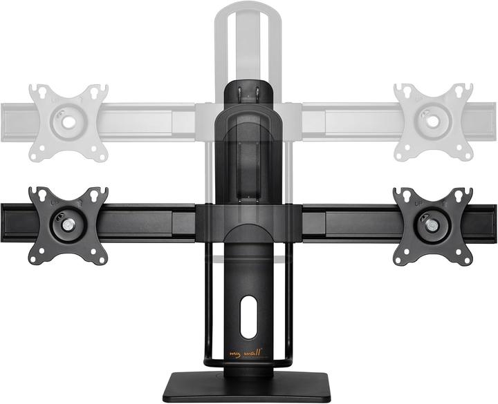 Immagine prodotto myWall Supporto da tavolo per monitor Supporto da tavolo regolabile in altezza con sistema a molla (Tavolo, 17", 12 kg)