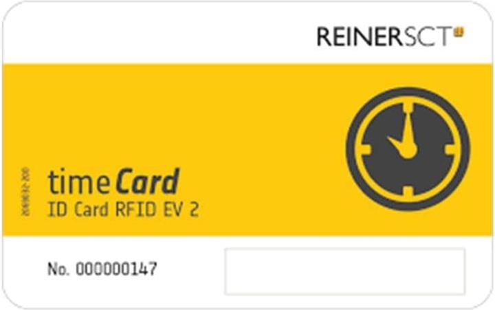 Image du produit ReinerSCT Carte timeCard Premium MIFARE DESFire EV2