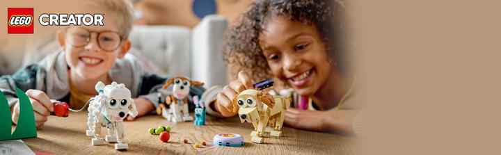 Actual product image LEGO Cute dogs (31137, LEGO Creator 3-in-1)
