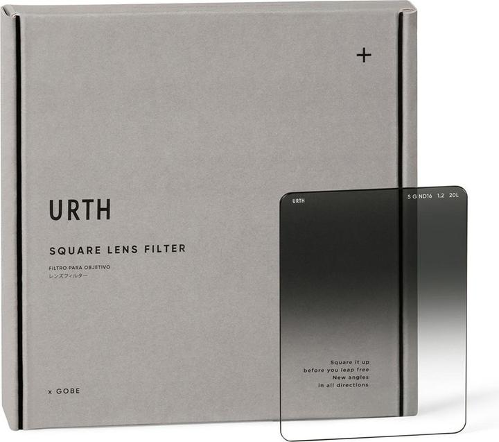 Produktbild Urth 75 x 100mm Soft Graduated ND16 (4 Stop) Filter (Plus+) (ND- / Grauverlauffilter)